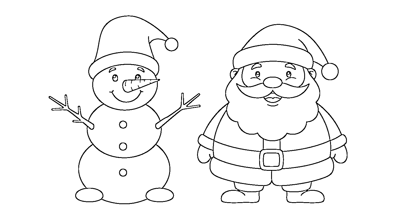 coloriage Bonhomme de neige updated à imprimer pdf