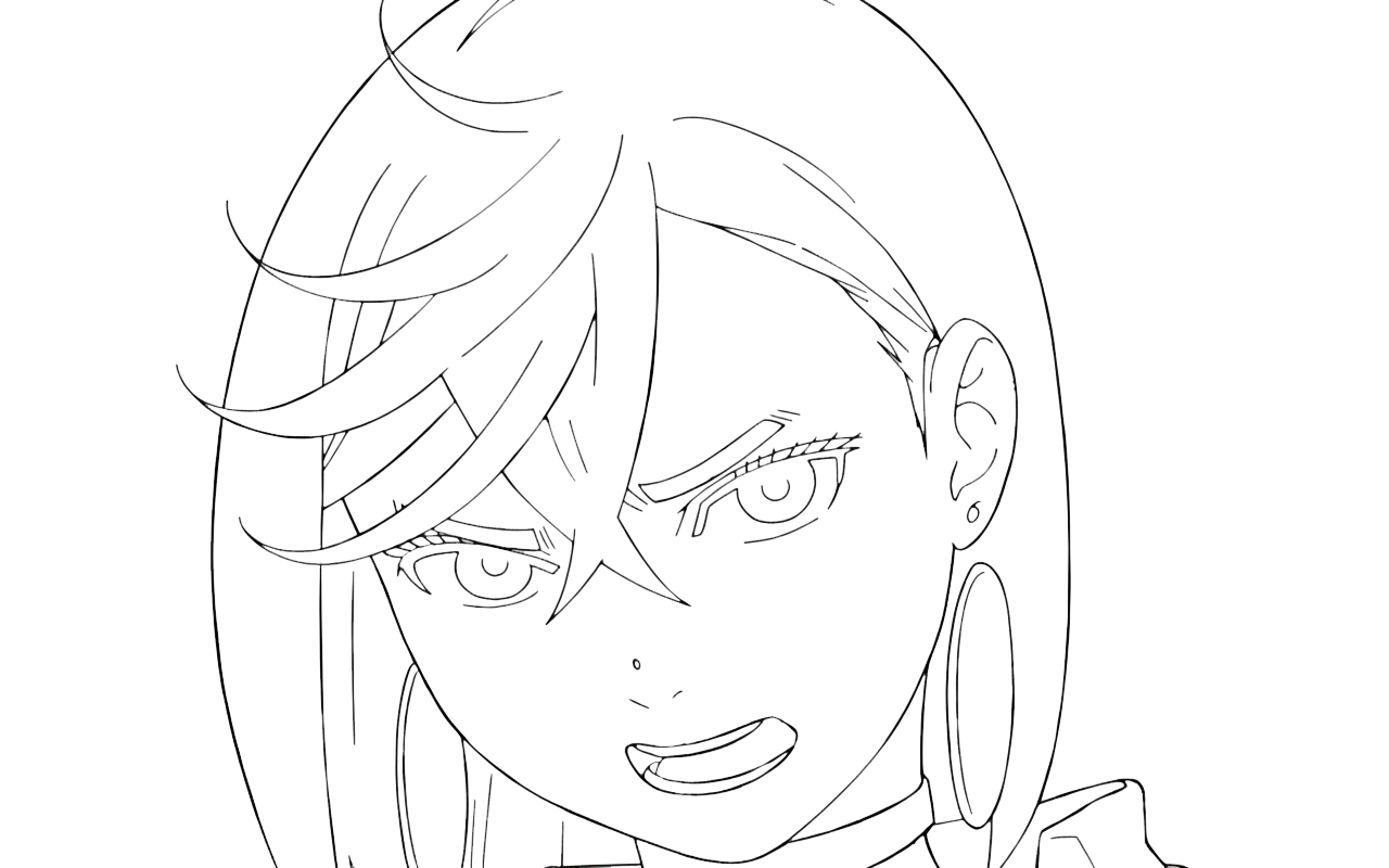 coloriage Dandadan updated en ligne