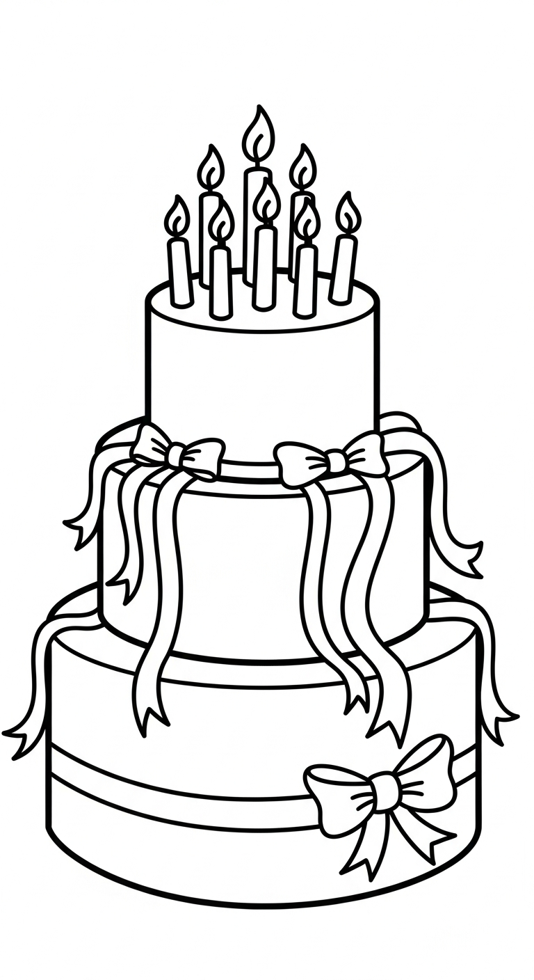 coloriage Dessert et decoupage