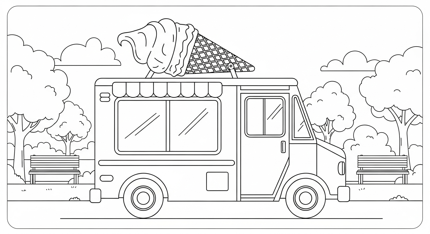 coloriage Dessert à imprimer gratuitement pdf