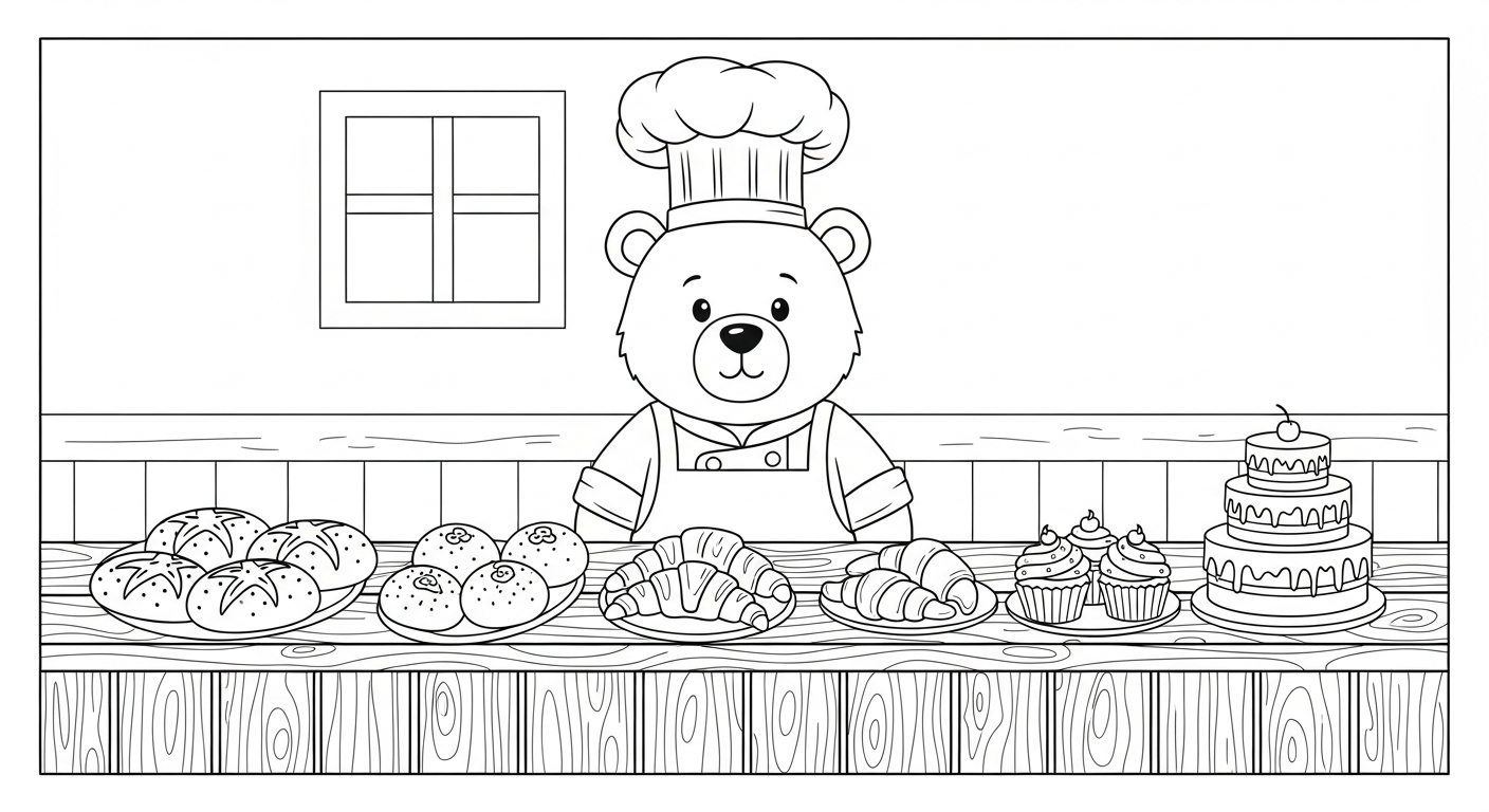 coloriage Dessert et dessins