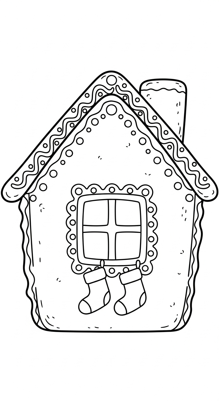 coloriage Maison En Pain D’épices updated et decoupage a imprimer gratuit