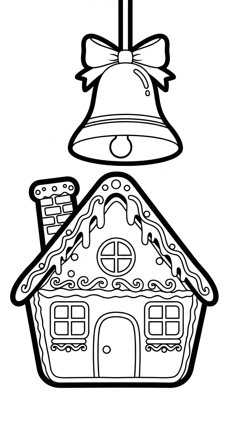 coloriage Maison En Pain D’épices updated et decoupage