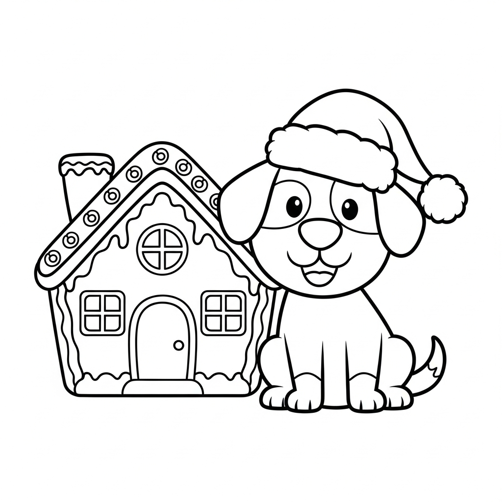 coloriage Maison En Pain D’épices updated à imprimer pour enfant de 9 ans