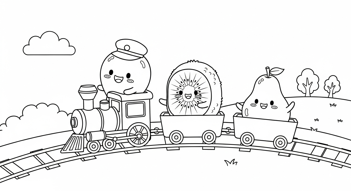 coloriage Mango pour enfant de 7 ans