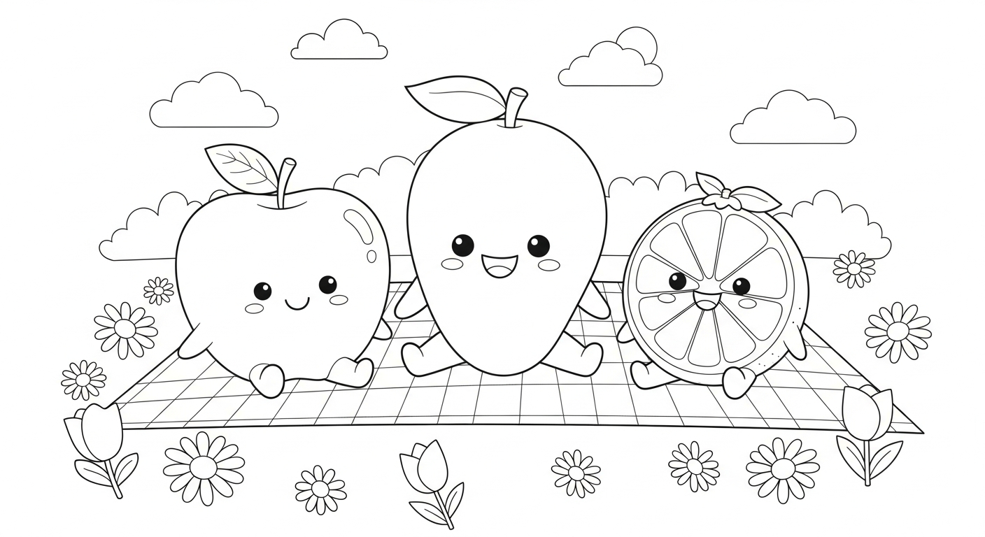 coloriage Mango à imprimer pour enfant de 12 ans