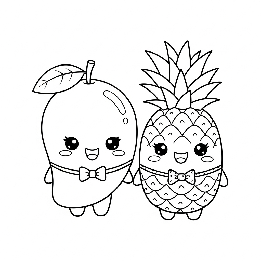 imprimer coloriage Mango gratuit 1