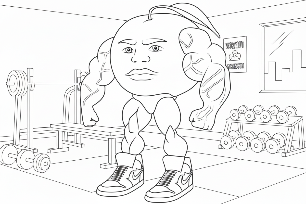 image pour coloriage Odin Din Din Dun enfant