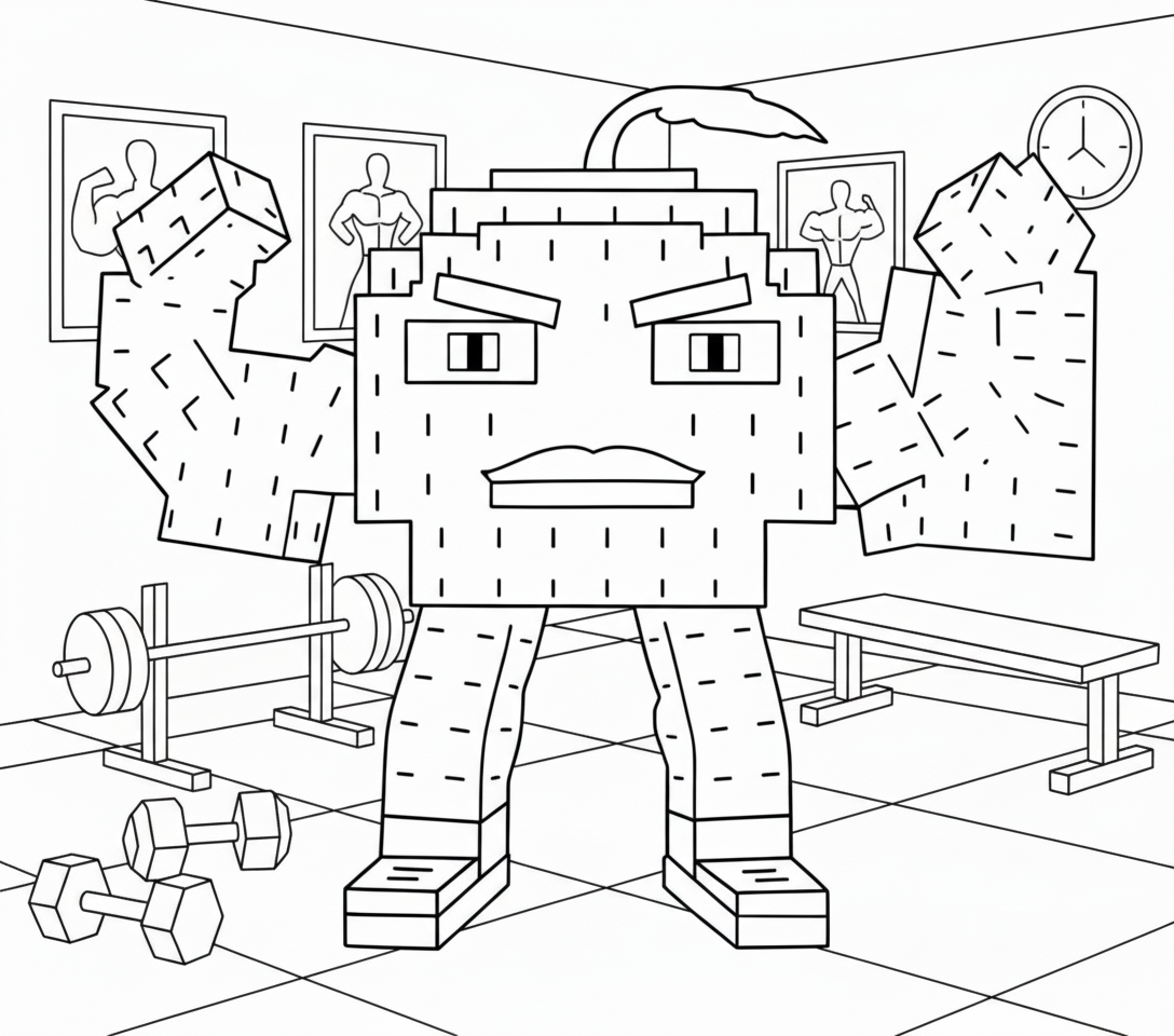 coloriage Odin Din Din Dun à imprimer pdf gratuit