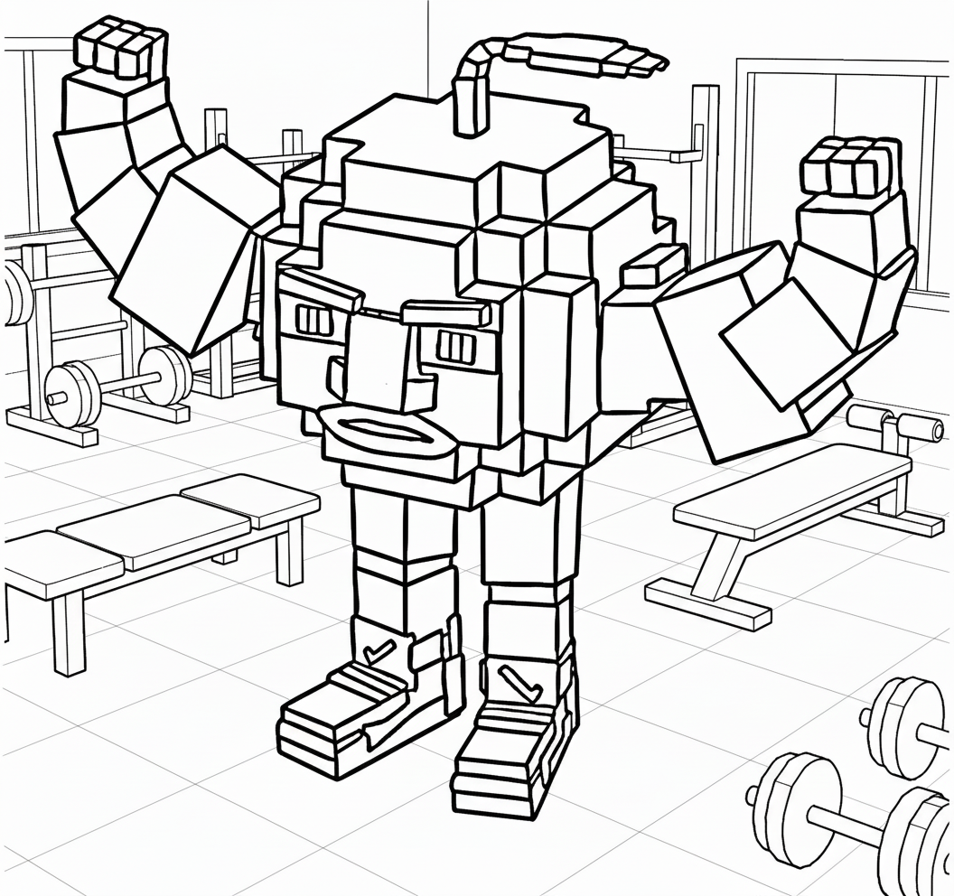 coloriage Odin Din Din Dun à imprimer pdf gratuit 1