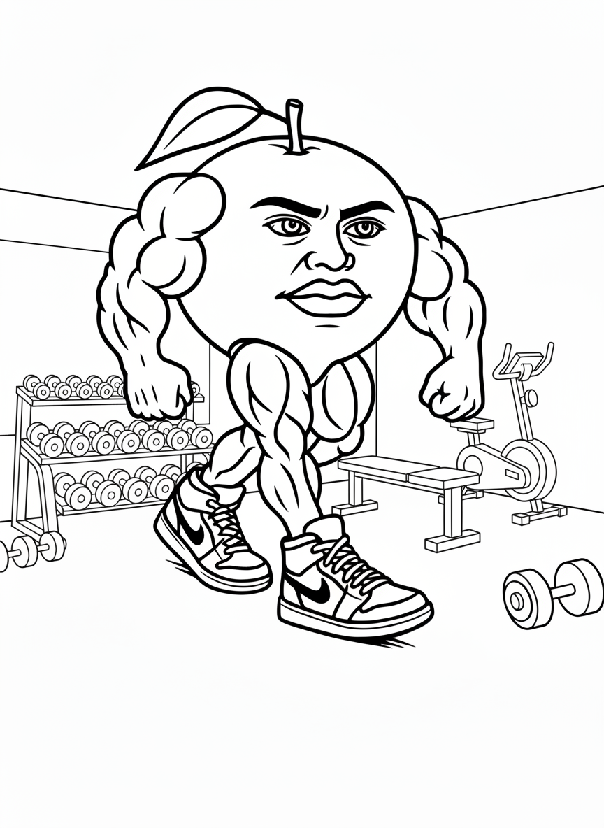 coloriage Odin Din Din Dun gratuit à imprimer