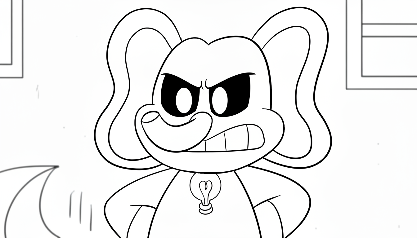 coloriage Smiling Critters updated pour bebe a imprimer