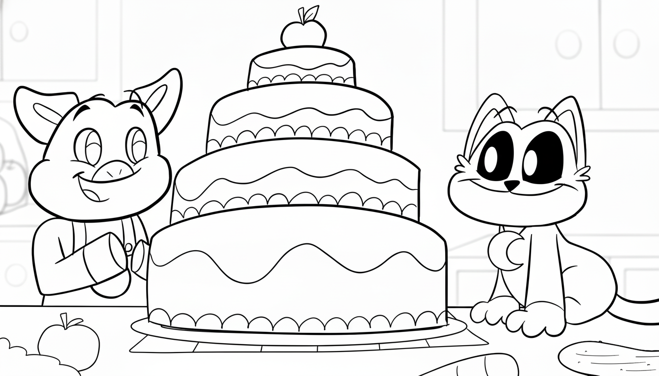 coloriage Smiling Critters updated à imprimer pdf gratuit