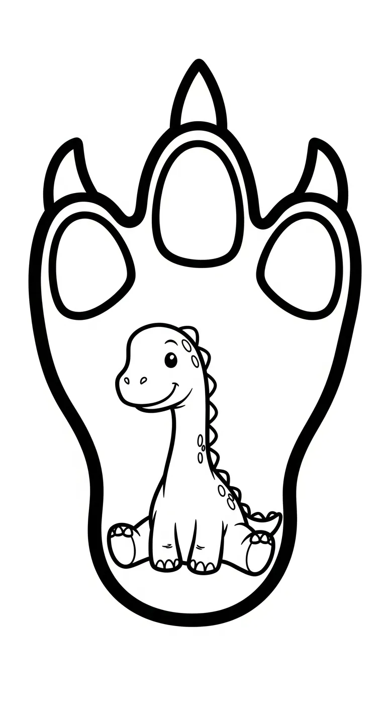 coloriage Brachiosaurus pour enfant a imprimer gratuit