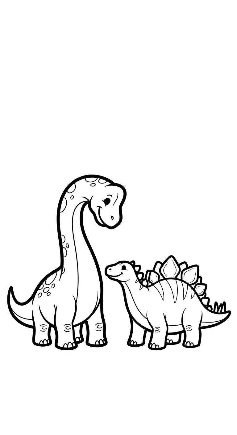 coloriage Brachiosaurus gratuit a imprimer 1