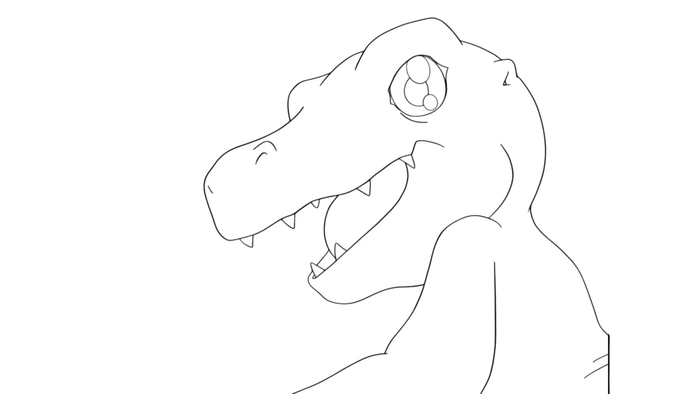 coloriage Digimon et dessin a imprimer