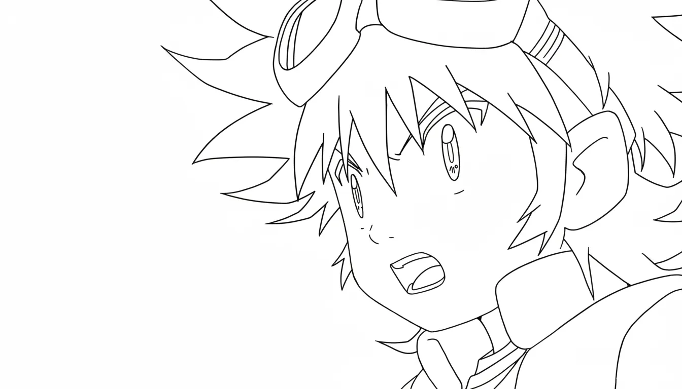 coloriage Digimon a telecharger 1