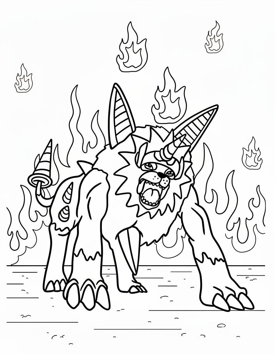 coloriage Digimon a imprimer