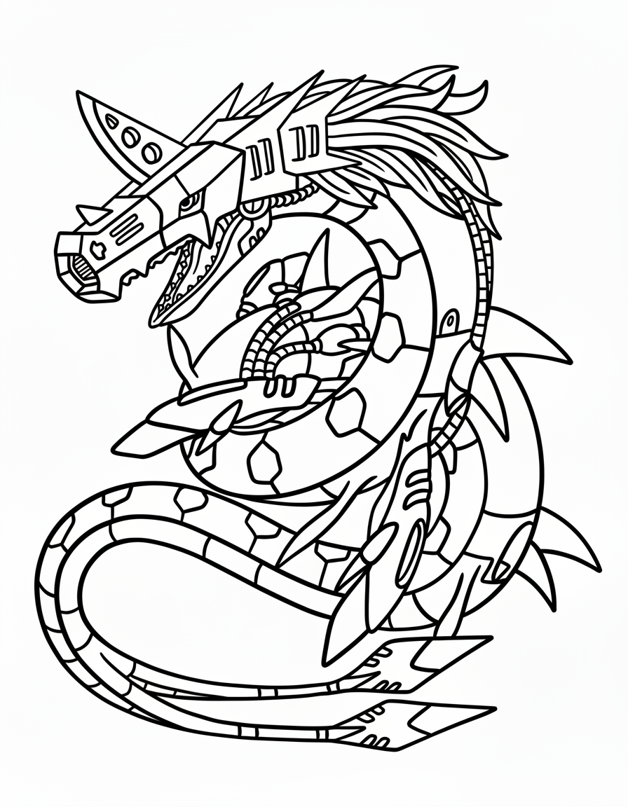 coloriage Digimon de pour enfants