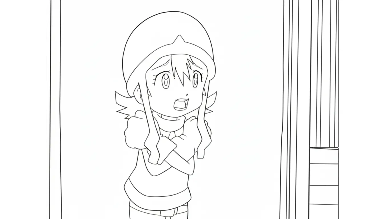 coloriage Digimon pour enfant de 10 ans 2