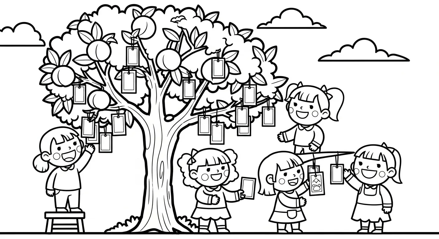 coloriage Fleur de Pêche à imprimer gratuitement pdf