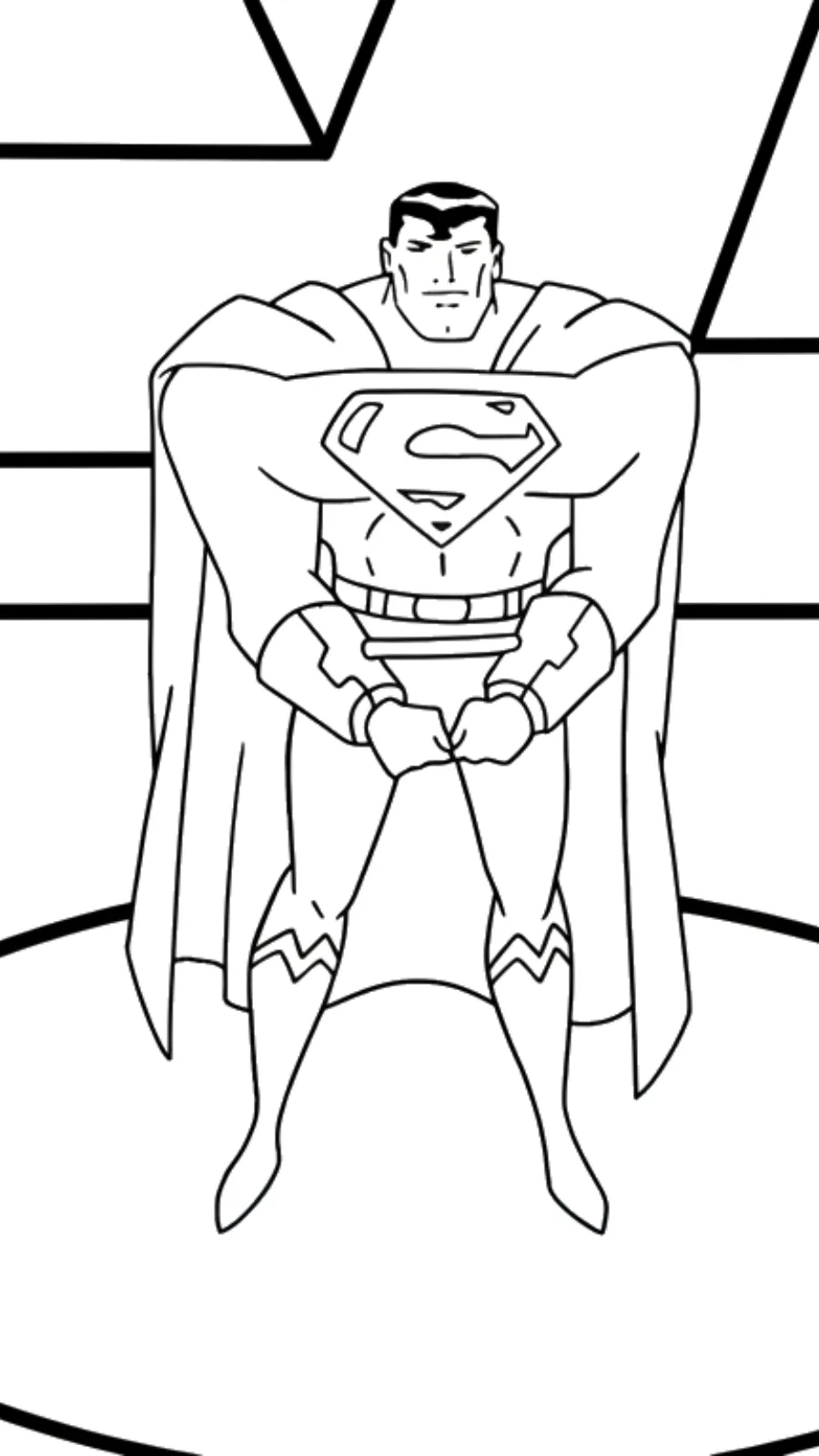 coloriage Justice League à imprimer gratuitement