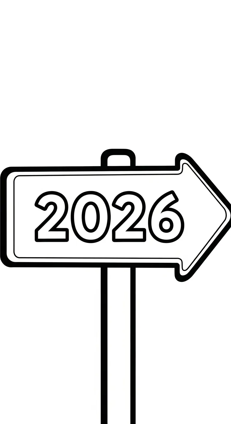coloriage Nouvel An 2026 à imprimer pour enfant de 3 ans 1