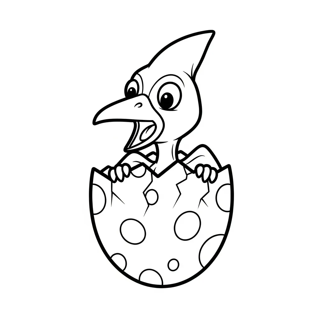 coloriage Pterosaur à imprimer pdf gratuit