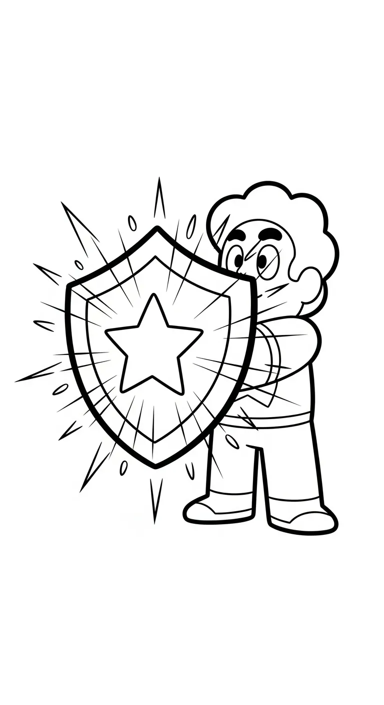 coloriage Steven Universe pour enfant de 6 ans 2