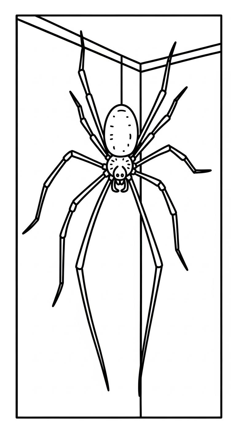 coloriage Araignée updated a dessiner et imprimer