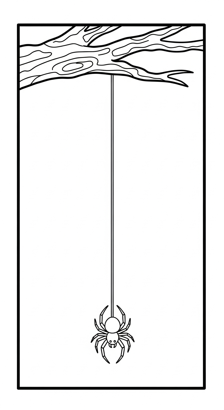 coloriage Araignée updated et decoupage a imprimer gratuit