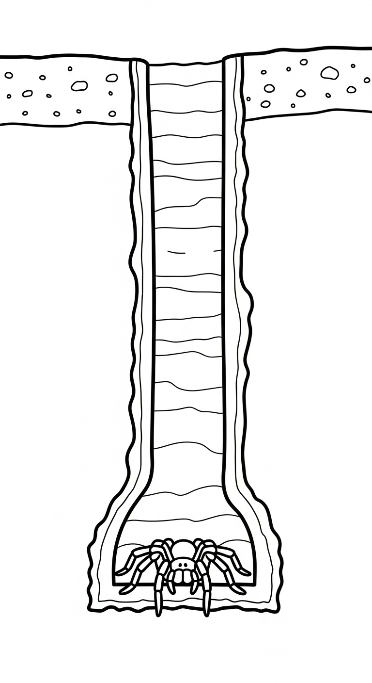 coloriage Araignée updated à imprimer pour enfant de 6 ans