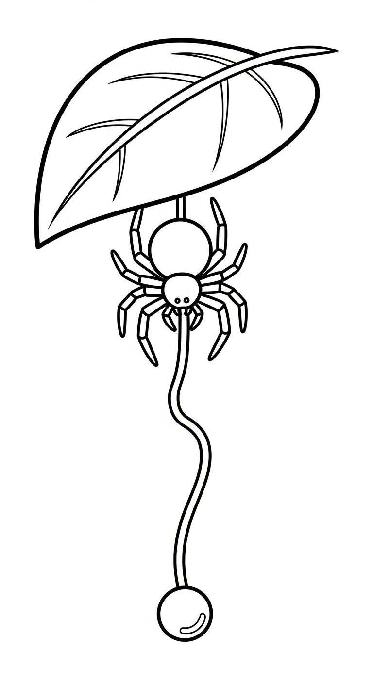 coloriage Araignée updated gratuit à imprimer