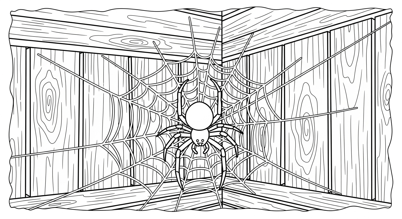 coloriage Araignée updated pour enfant à imprimer 1
