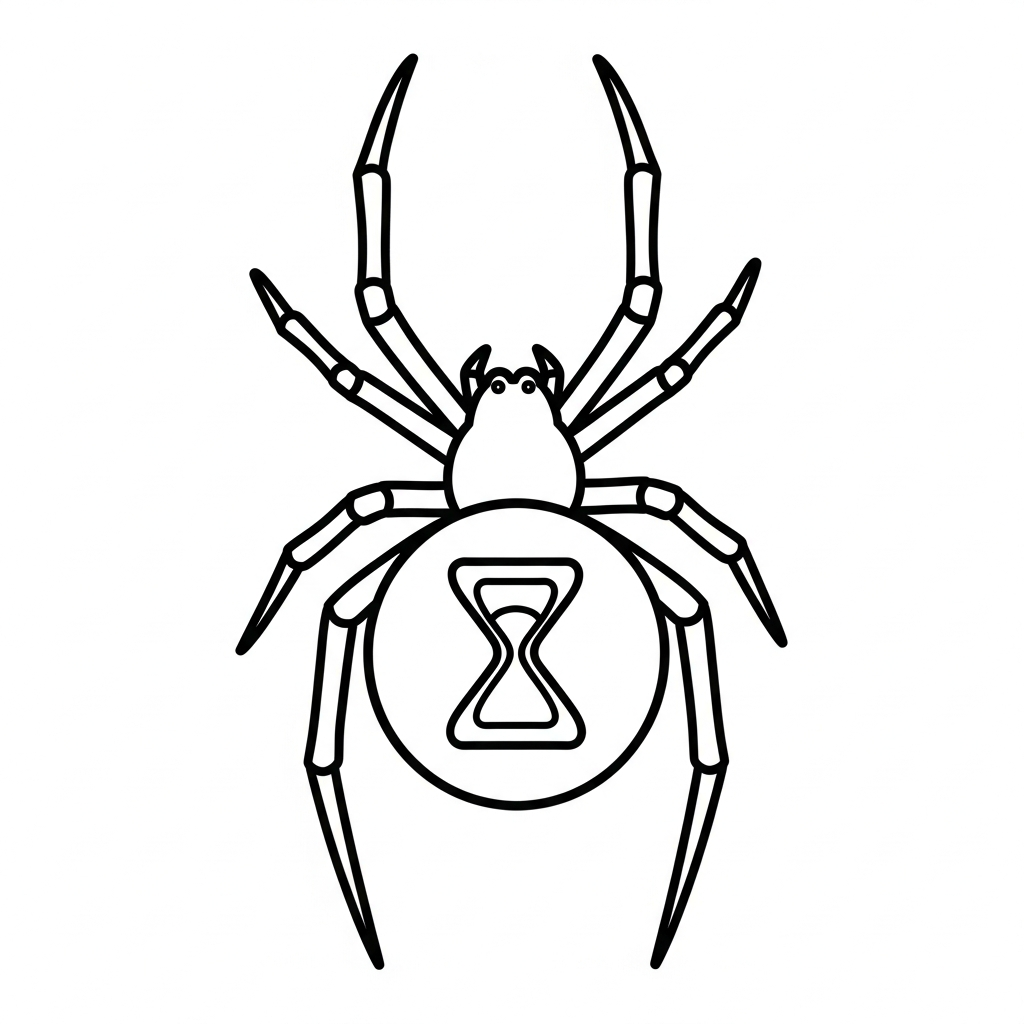 imprimer coloriage Araignée updated pour enfant 1