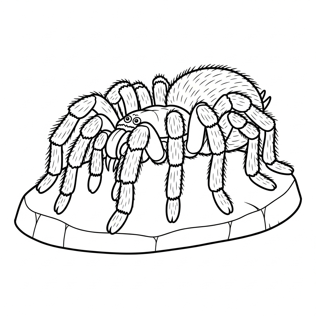 coloriage Araignée updated pour enfant de 2 ans 1