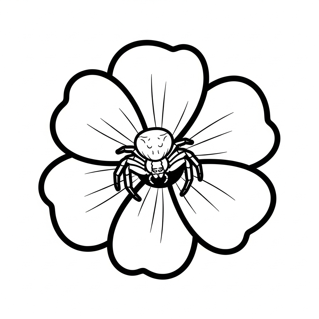 coloriage Araignée updated à imprimer pour enfant de 7 ans 3