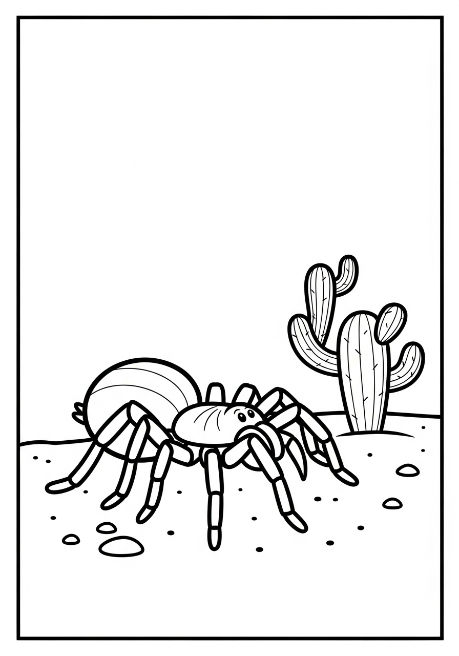 coloriage Araignée updated en ligne pour enfant