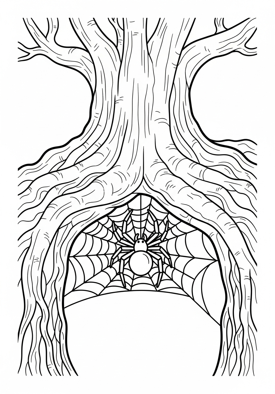 coloriage Araignée updated à imprimer pdf