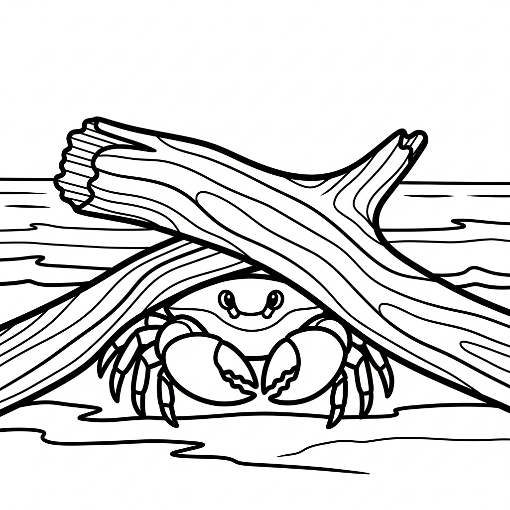 coloriage Crabe updated à imprimer pour enfant de 8 ans