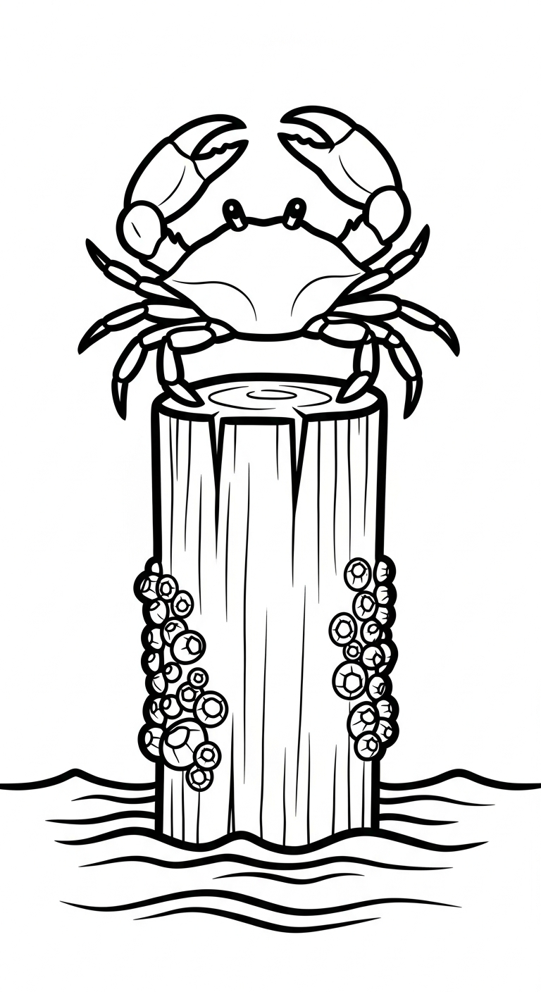 coloriage Crabe updated en ligne 1