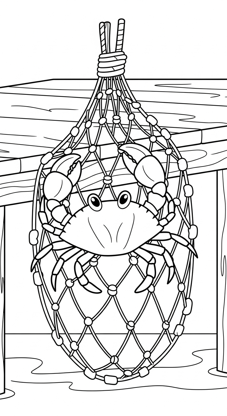 coloriage Crabe updated à imprimer pour enfant de 7 ans