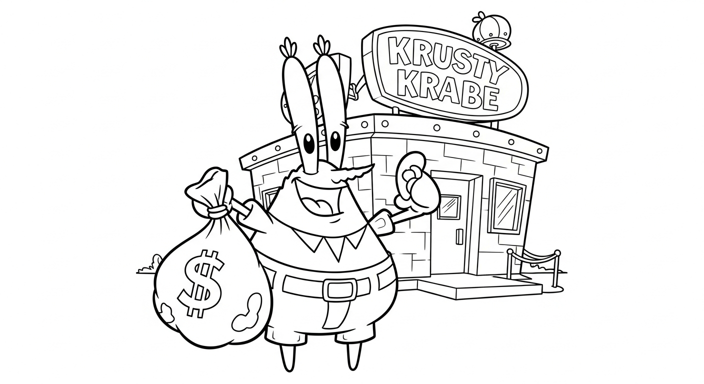 coloriage Crabe updated pour enfants à télécharger