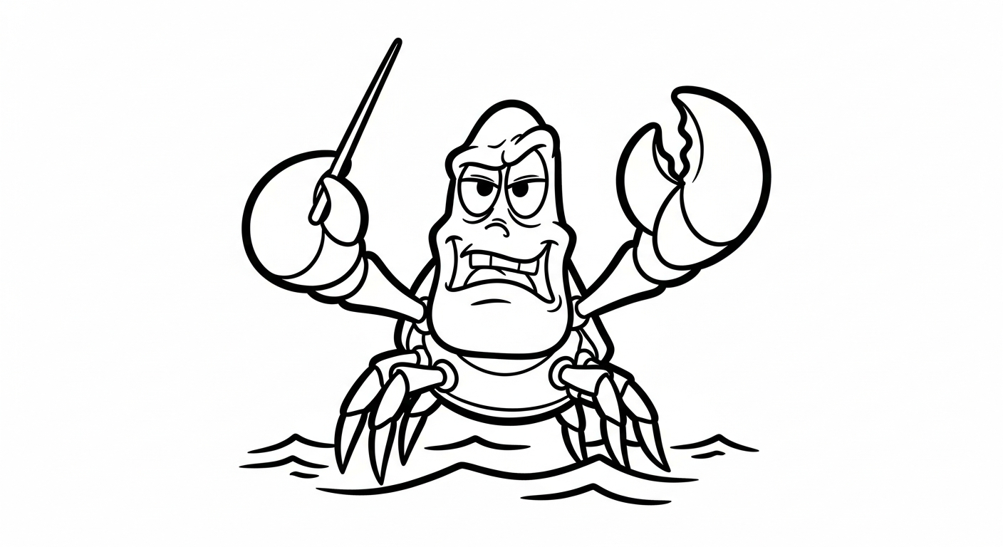 coloriage Crabe updated à imprimer gratuitement
