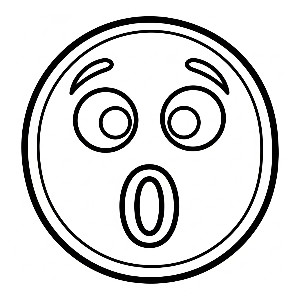 coloriage Emoji updated à imprimer pour enfant de 2 ans 2