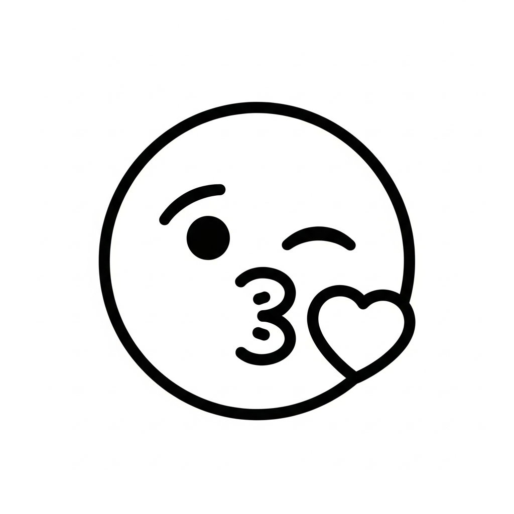 coloriage Emoji updated à imprimer pdf