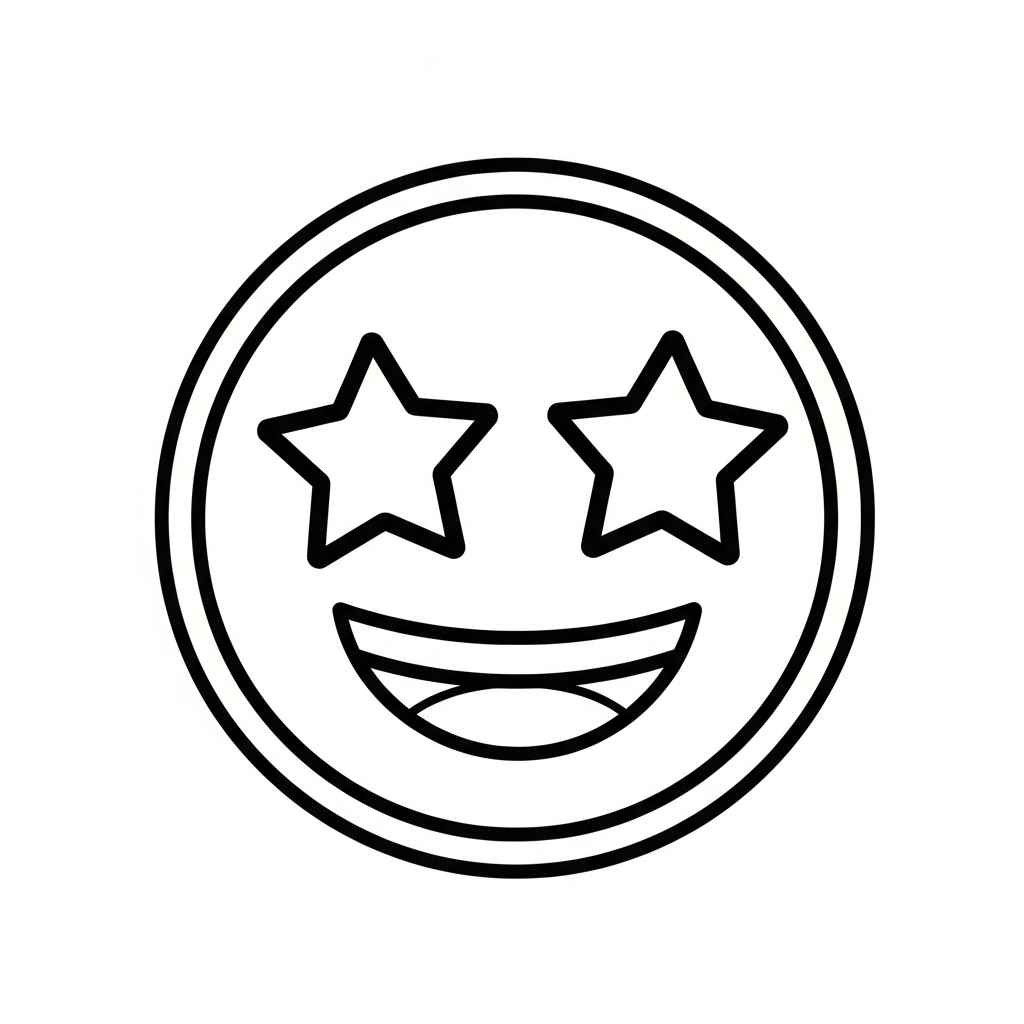 coloriage Emoji updated a telecharger