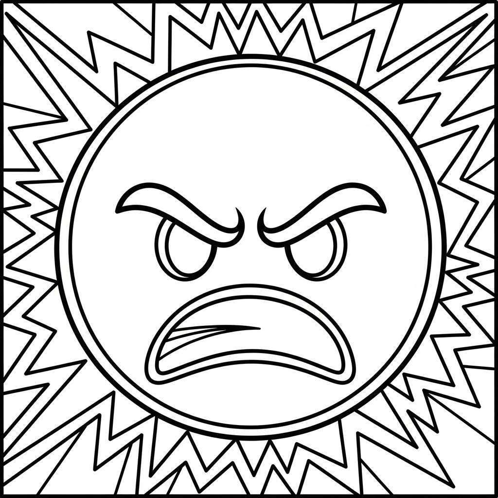 coloriage Emoji updated à imprimer pour enfants