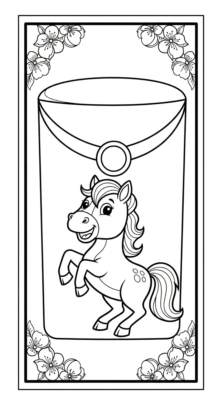 coloriage Enveloppe Rouge à imprimer pour enfant de 9 ans