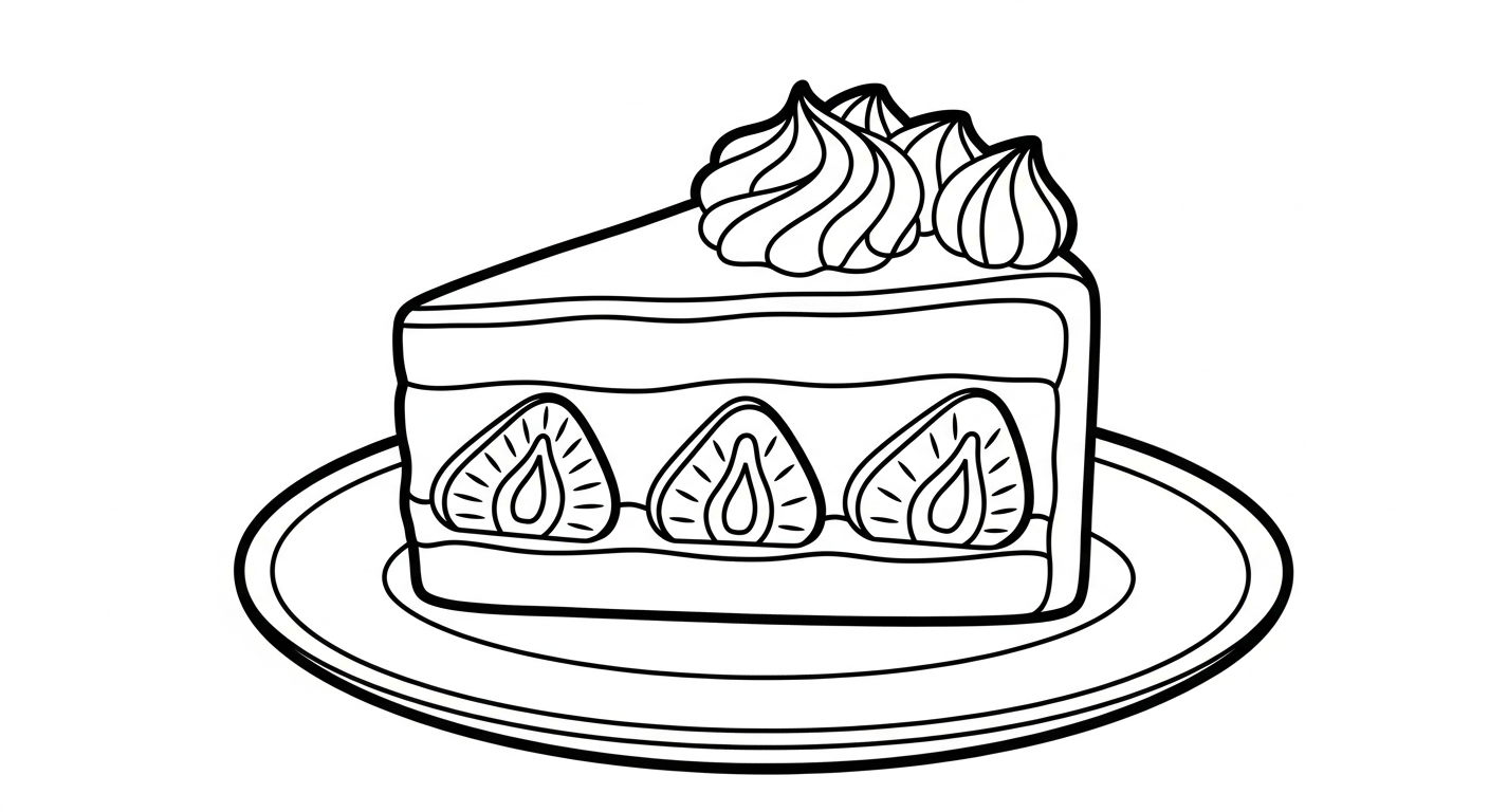 coloriage Fraise updated pour enfant a imprimer gratuit 1